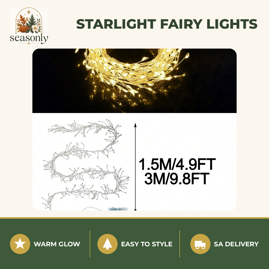 Seasonly Firework Starlight Fairy Lights