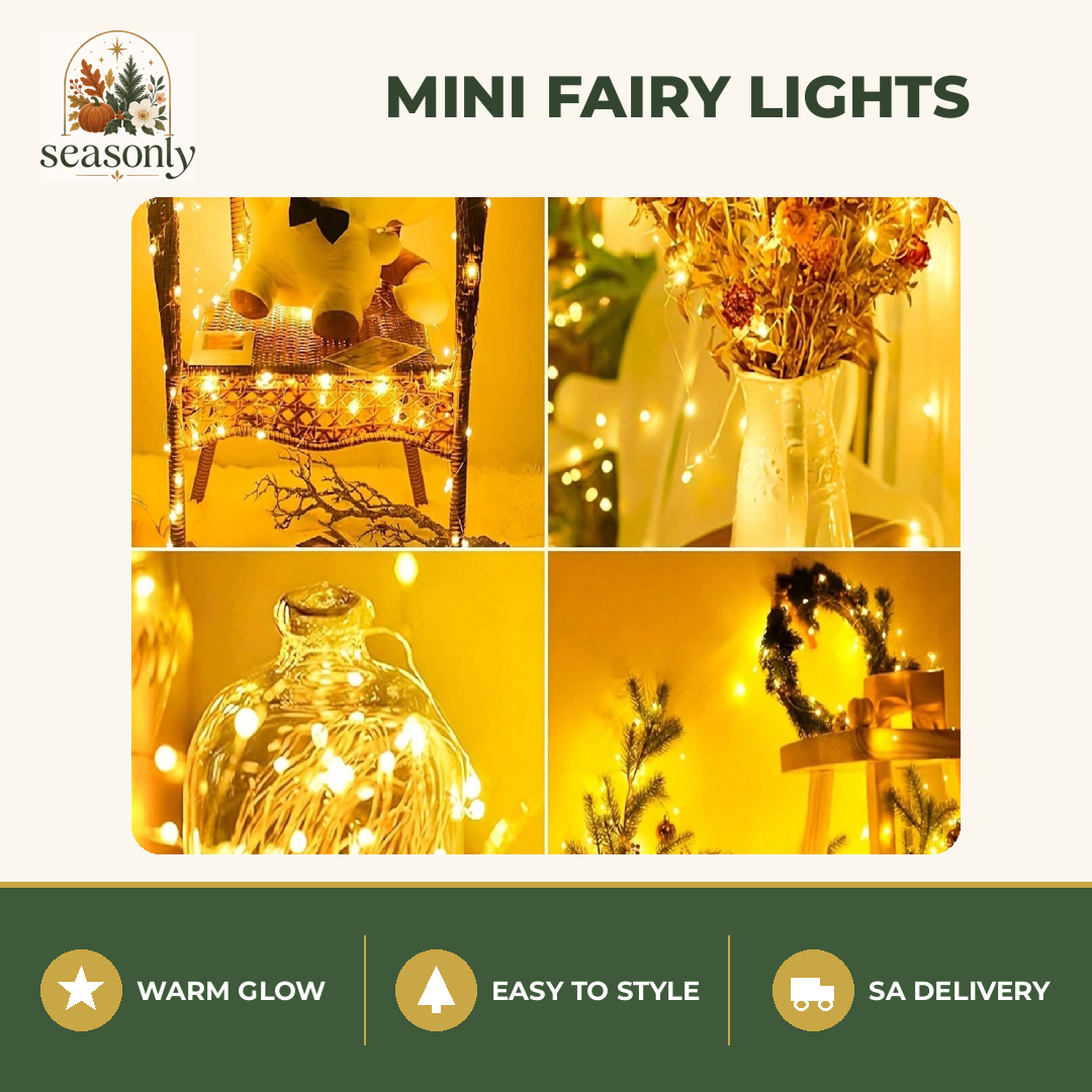 Seasonly Mini Fairy Lights – Multipack