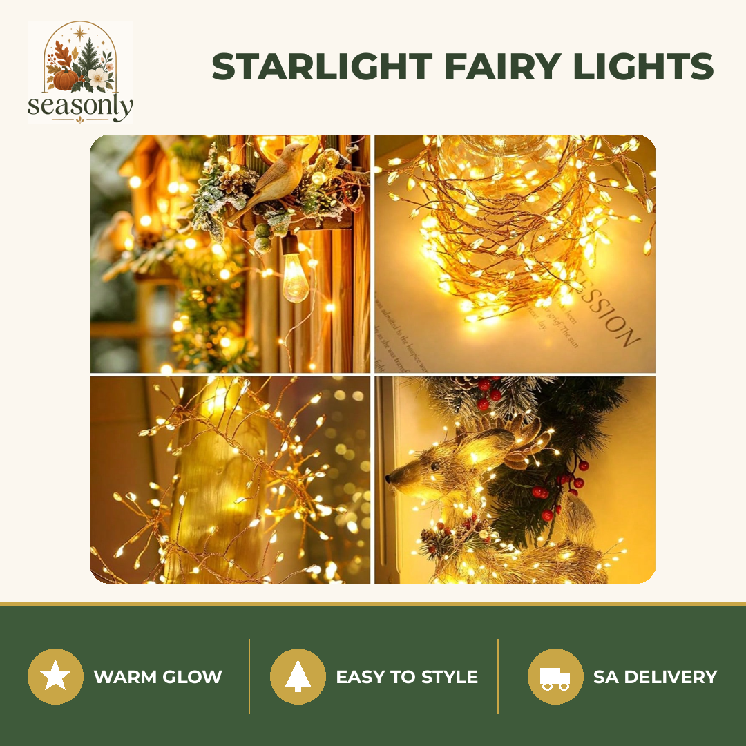 Seasonly Firework Starlight Fairy Lights